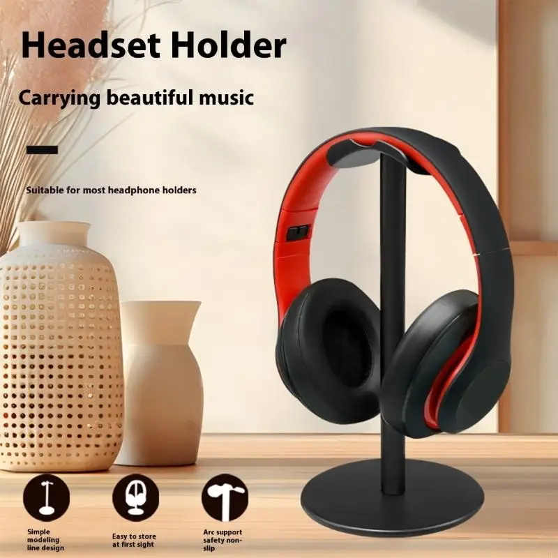 Soporte auriculares gancho suave organizadores escritorio compactamente para accesorios para juegos