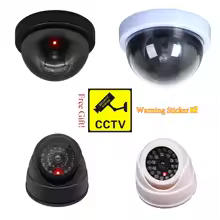 Wireless Black/White Dummy Camera