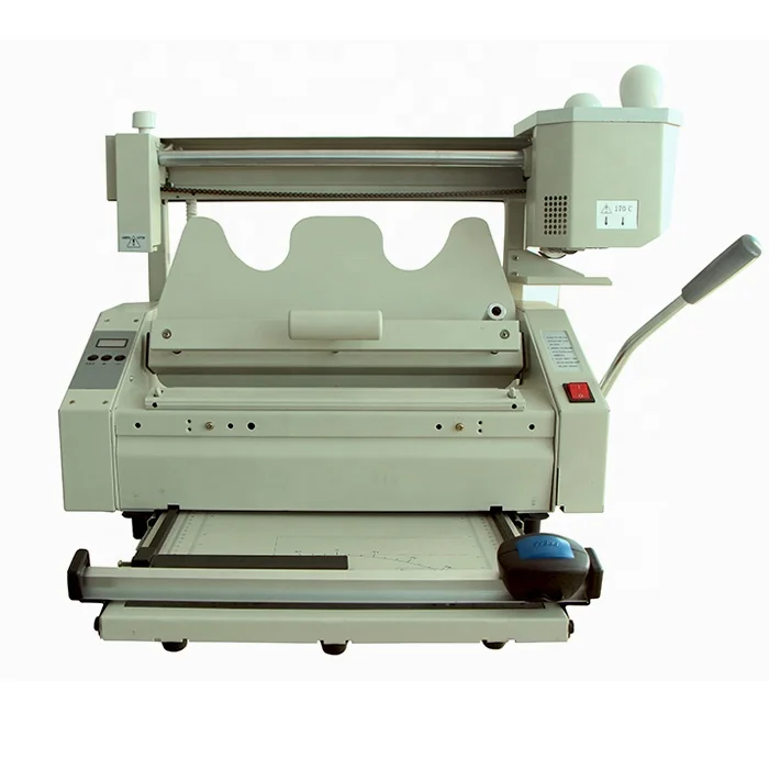 JB-4  cheap price Desktop book hot melt glue binder binding machine with creaser function