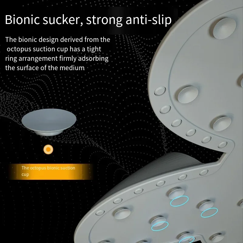 Silicone Foot Massage Bathroom Anti Slip Pad Back Massage Bathing Foot Massage Dead Skin Removal Tool Shower Floor Mat