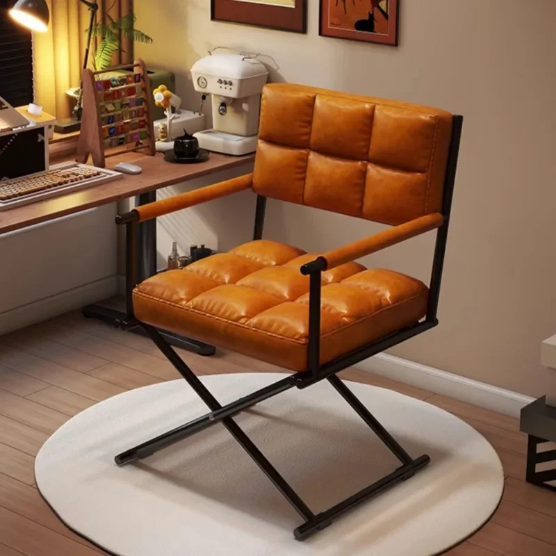 Leichter Luxus-Computersessel, bequemer sitzender Bürostuhl, Heimstudie, Einzelsofa, Stuhl, Freizeit-Rücksitz