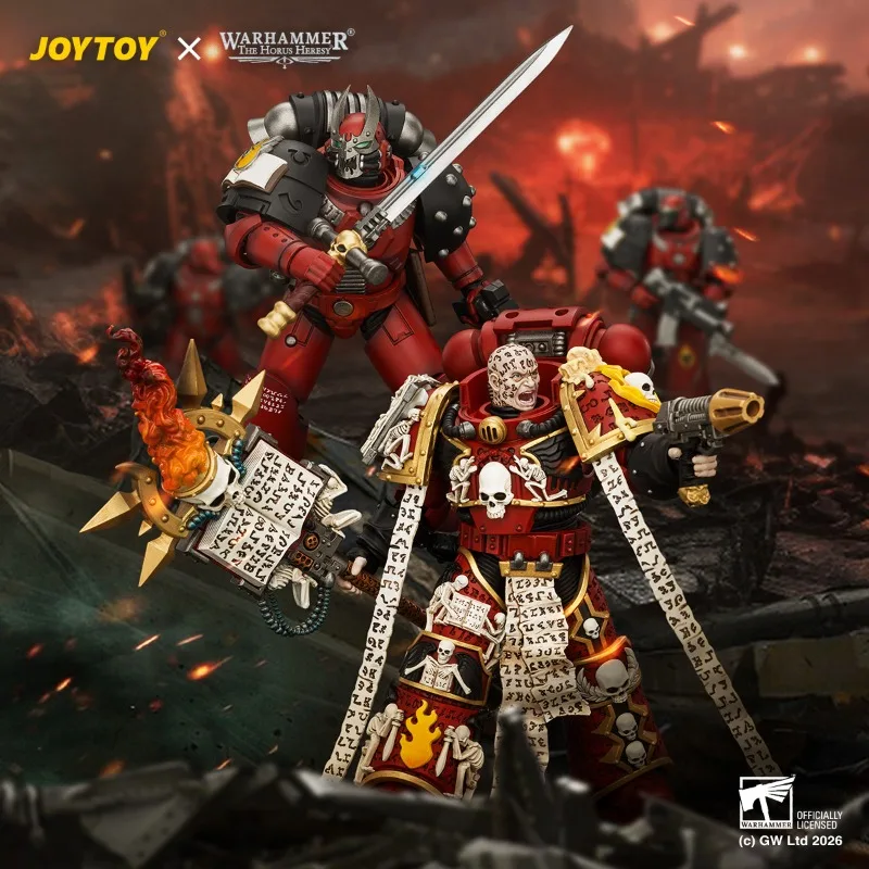 Vorbestellung der JOYTOY Warhammer The Horus Heresy Thousand Sons MKVI Tactical Legionary 1/18 Actionfigur, Sammlerstück, im Oktober
