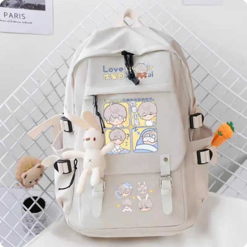 

Anime Love and Deepspace Xavier Schoolbag Backpack High-capacity Shoulder Bag Cosplay Travel Student Teenager Gift B1249