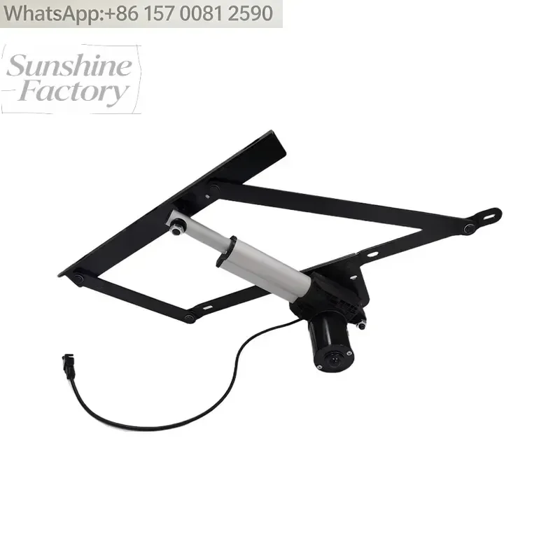 Wholesale Electric Storage Bed Frame with Functional Lifting Mechanism Functional Hardware Furniture