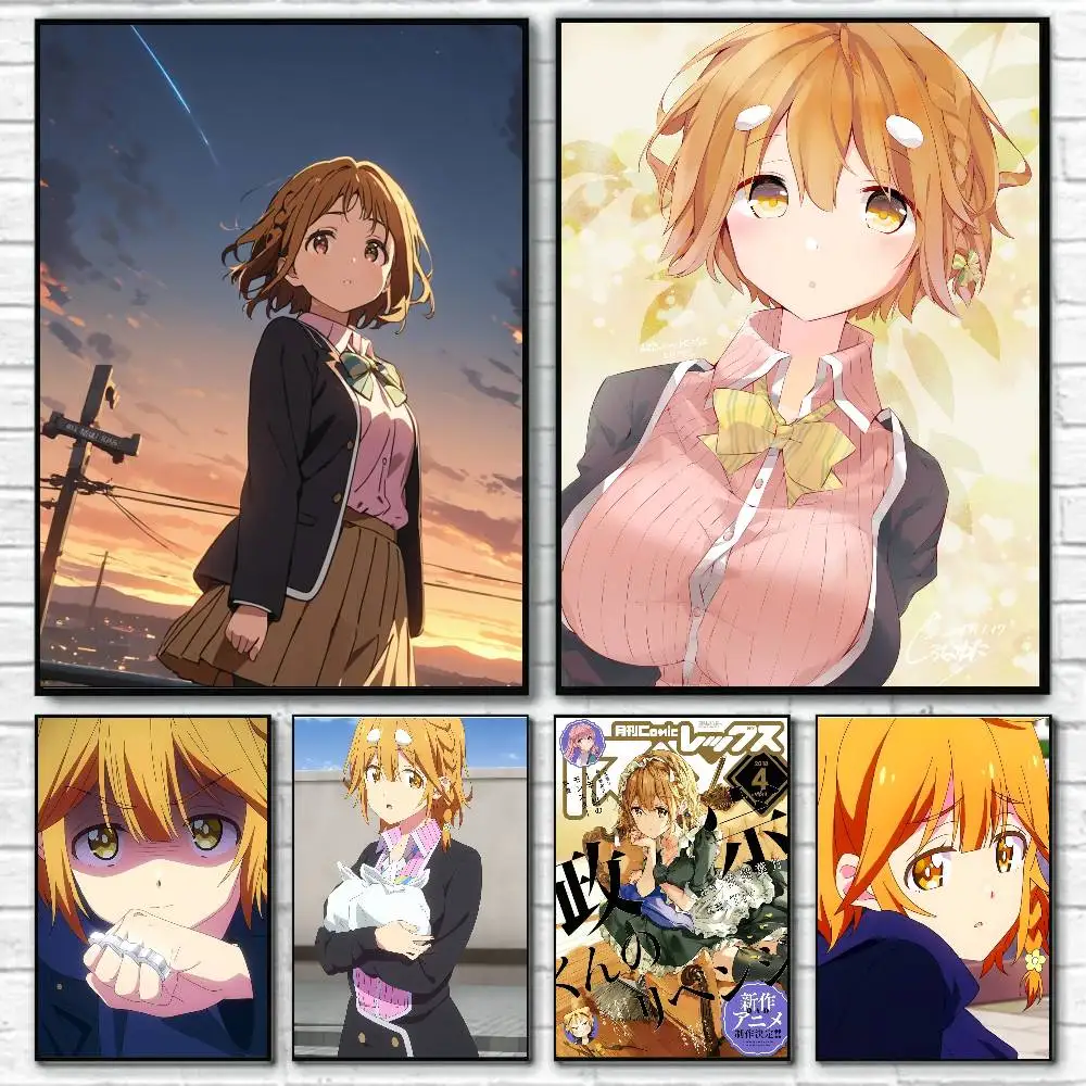 Pósteres de Koiwai Yoshino, Manga Japonés, Masamune Kun No Revenge, para Sala de Estar, Bar, Cafetería, Lienzo de Calidad, Estilo Vintage, Pintura de Cómics