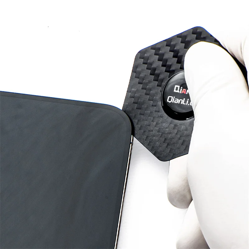 QIANLI MEGA-IDEA Carbon Fiber Prying Card for Mobile Phone Laptop Tablets High Toughness Screen Motherboard Disassembling Tool