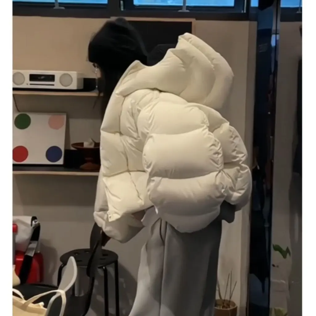 

Women's Cotton-Padded Jacket Spring Dress Long Sleeve Casual Style for Office And Outdoor Activities