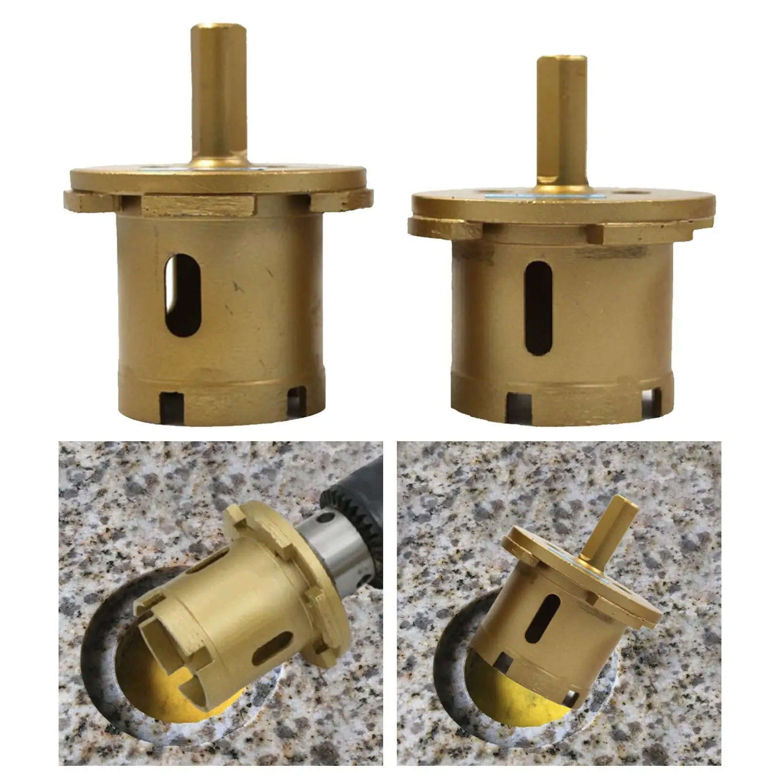 

Marble Hollow Core Drill Bit High Performance Metal Alloy Premium Basin Drill Hole Opener for Tile Glass Porcelain Ceramic