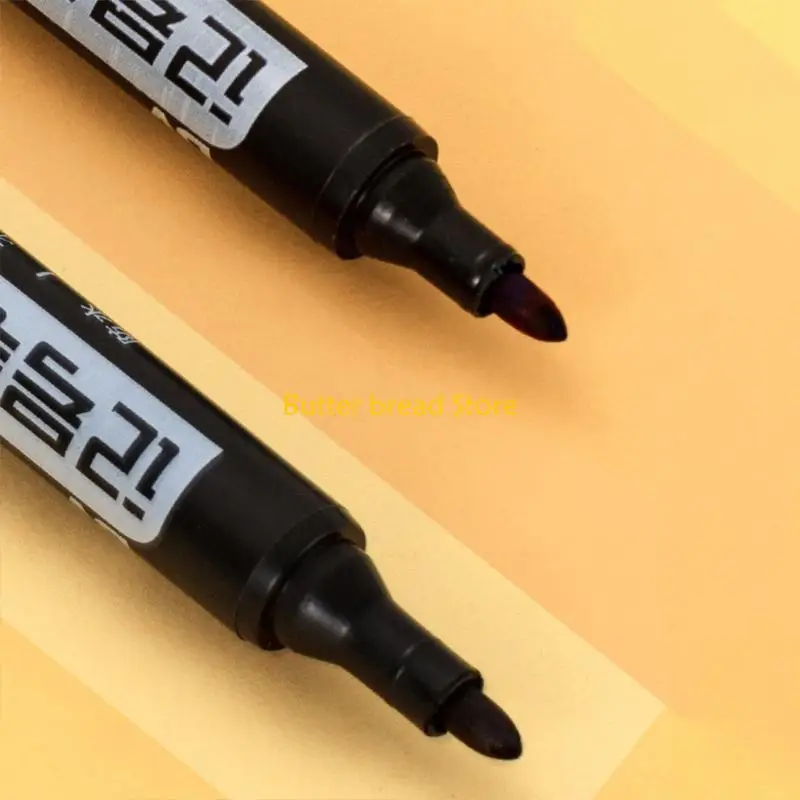 

W89C Неэразируемые маркеры Brush Ring Pens Pens Art Supply Designer Paint Pen 10x