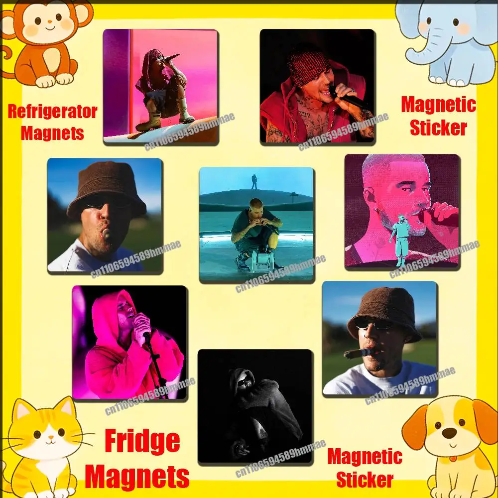 

For J-Justin B-Bieber Swag II Fridge Freezer Refrigerator Magnets Kitchen Metal Cabinet Magnetic Sticker Card