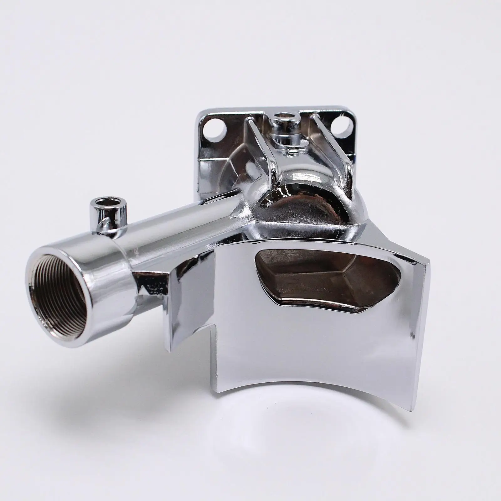 Soporte de aluminio para generador de motor plateado, soporte duradero para alternador, accesorios para VW Karmann Ghia