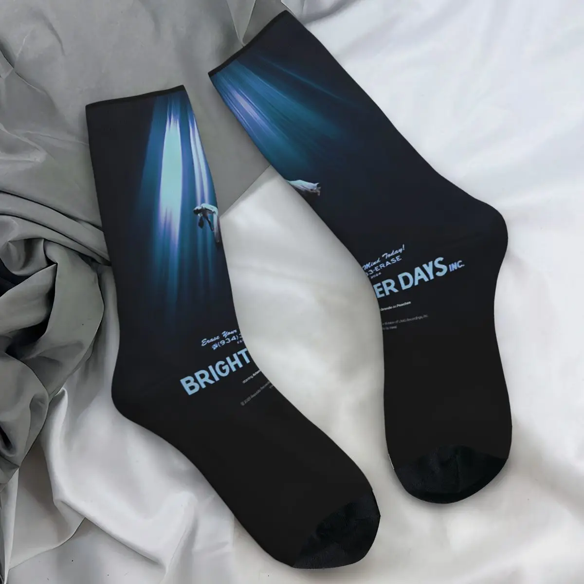

Ariana Grande Eternal Sunshine Brighter Days Ahead Socks Winter Stockings Couple Quality Socks Running Sports Anti Skid Socks