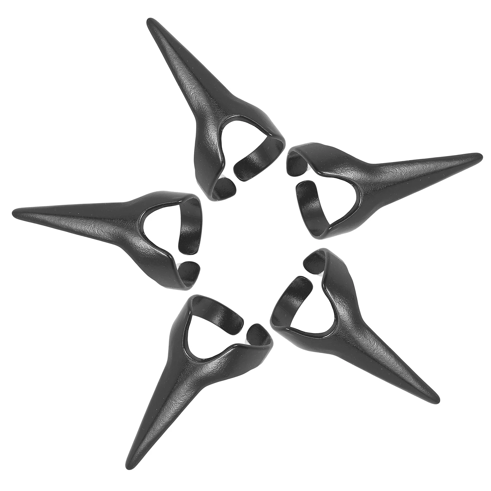 5 قطعة خواتم على شكل مخلب مجوهرات بسيطة خواتم الاصبع القوطية للرجال النساء أنيق ملحقات الحفلات هدايا عيد الميلاد