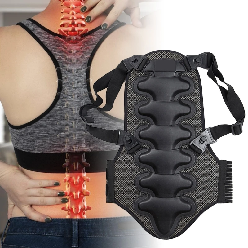 Back Spine Guard Unisex Spine Protector Back Guard for Adult Outdoor Sport Motorcycling, Skiing, Snowboarding, Skating