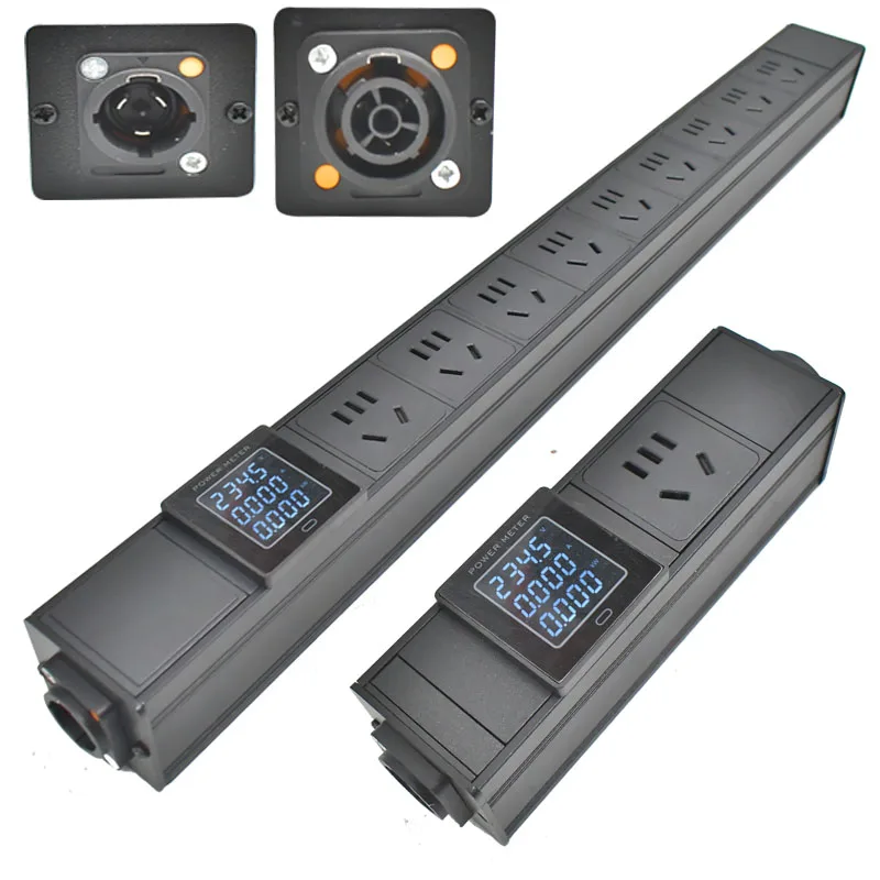 STRIDER RUI NAC3FPX NAC3MPX IN/OUT digital display 1-9 units AU/CN Power strip SOCKET output Schuko Powerlink Audio