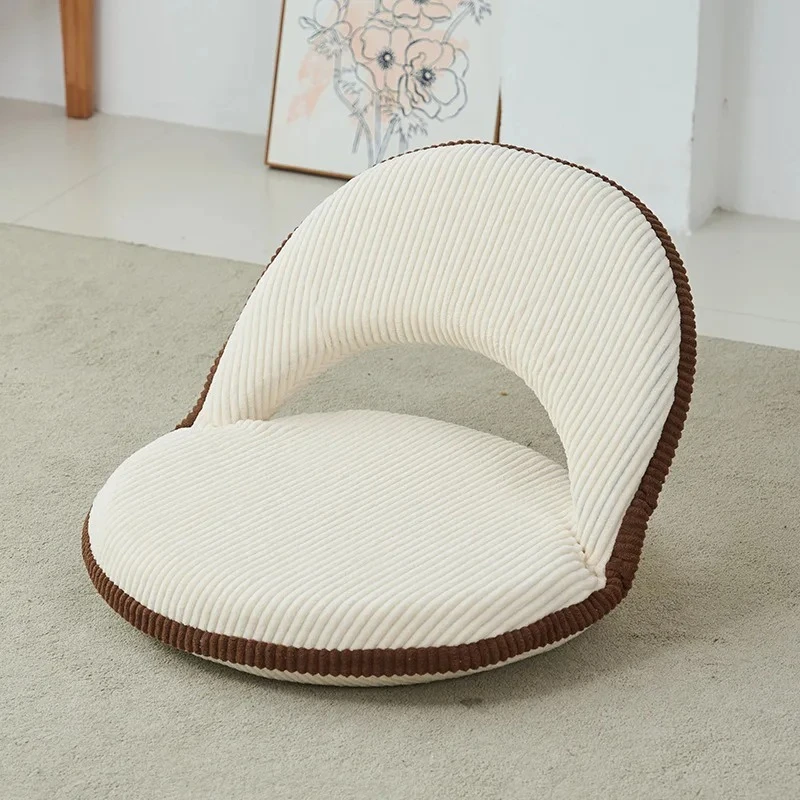 Light luxury single folding chair, lazy backrest chair, adjustable backrest folding chair, floor leisure chair, reading chair