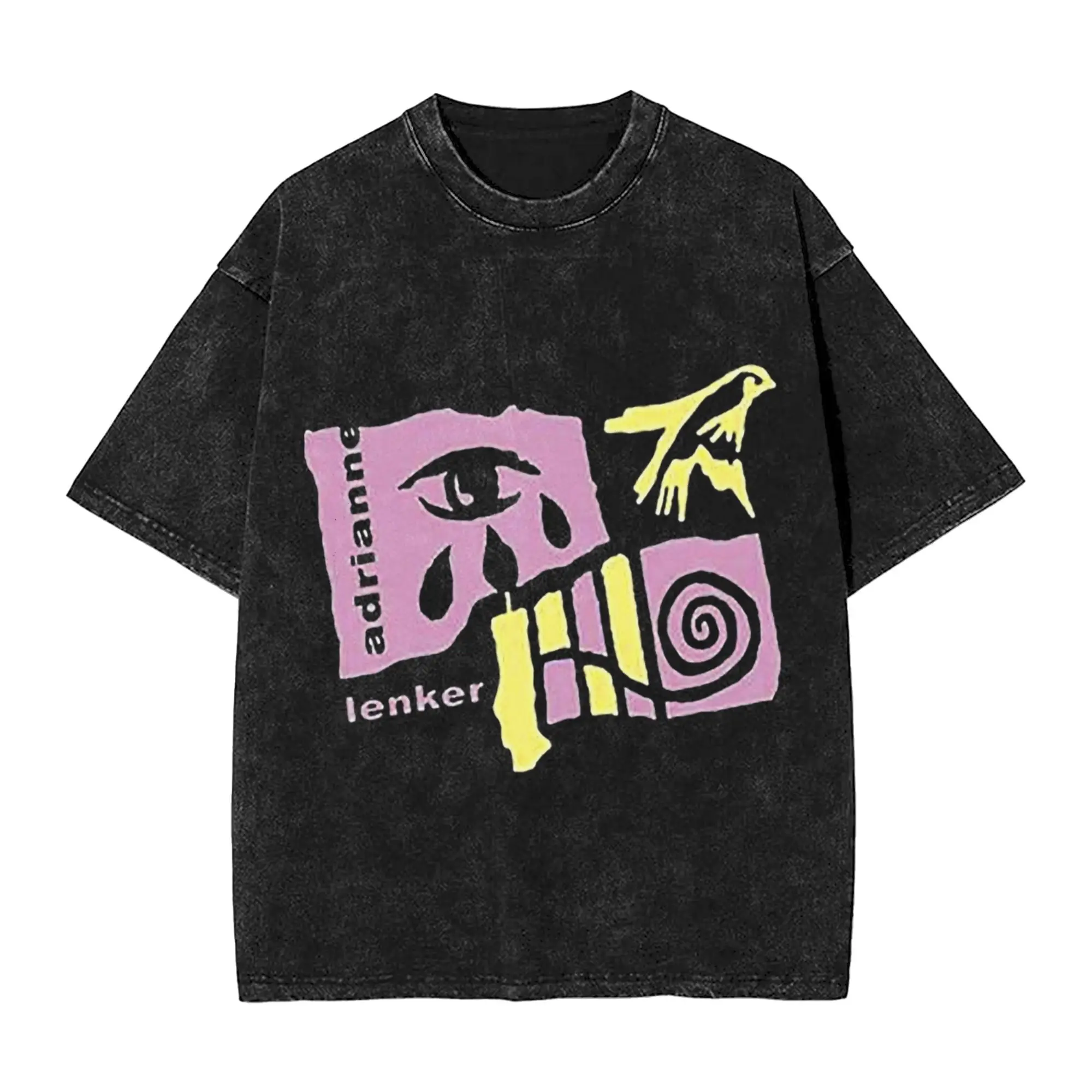 

Футболка Adrianne Lenker Songs, мужская хлопковая забавная футболка с круглым вырезом, футболки с короткими рукавами, одежда больших размеров