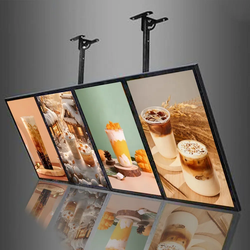Light Emitting Diode Light Box Advertising Poster Frame Lighting Billboards Restaurant Menus Light Box Signs
