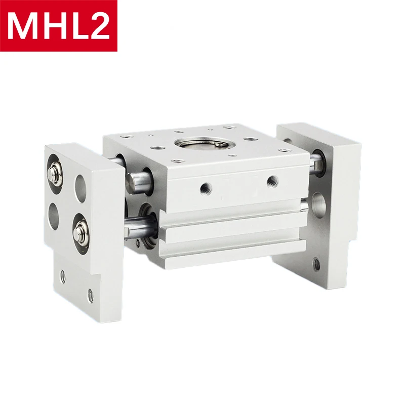 

MHL2-20D MHL2-20D1 MHL2-20D2 Double Acting Pneumatic Gripper Wide Type Air Gripper Parallel Cylinder Aluminium Clamps