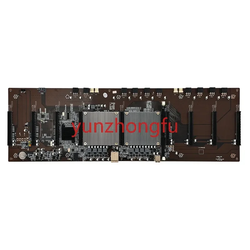 

Материнская плата X79 DDR3 со встроенным ЦПУ, поддержка RTX 3060 3060M, графическая карта 9 GPU чехол