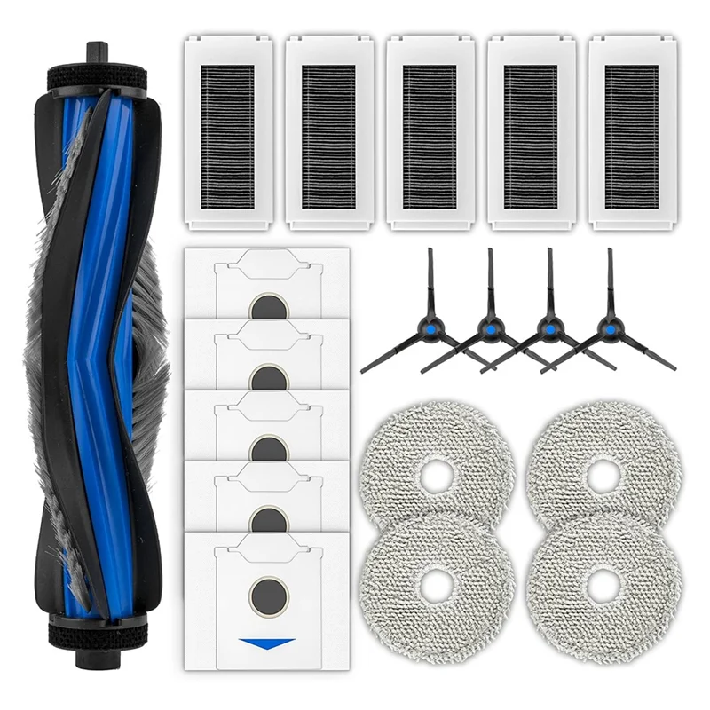 

CQMF-(20 Pack)N30 Omni Replacement Parts Compatible With ECOVACS DEEBOT N30 Omni Accessories Kit
