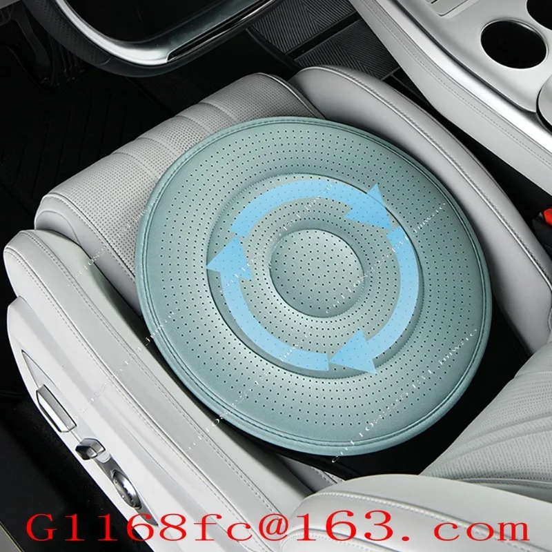 Interior 360 Rotating Car Seat Cushion, Universal Car Multi-functional Mobile Seat Cushion for The Elderly in All Seasons, Parts