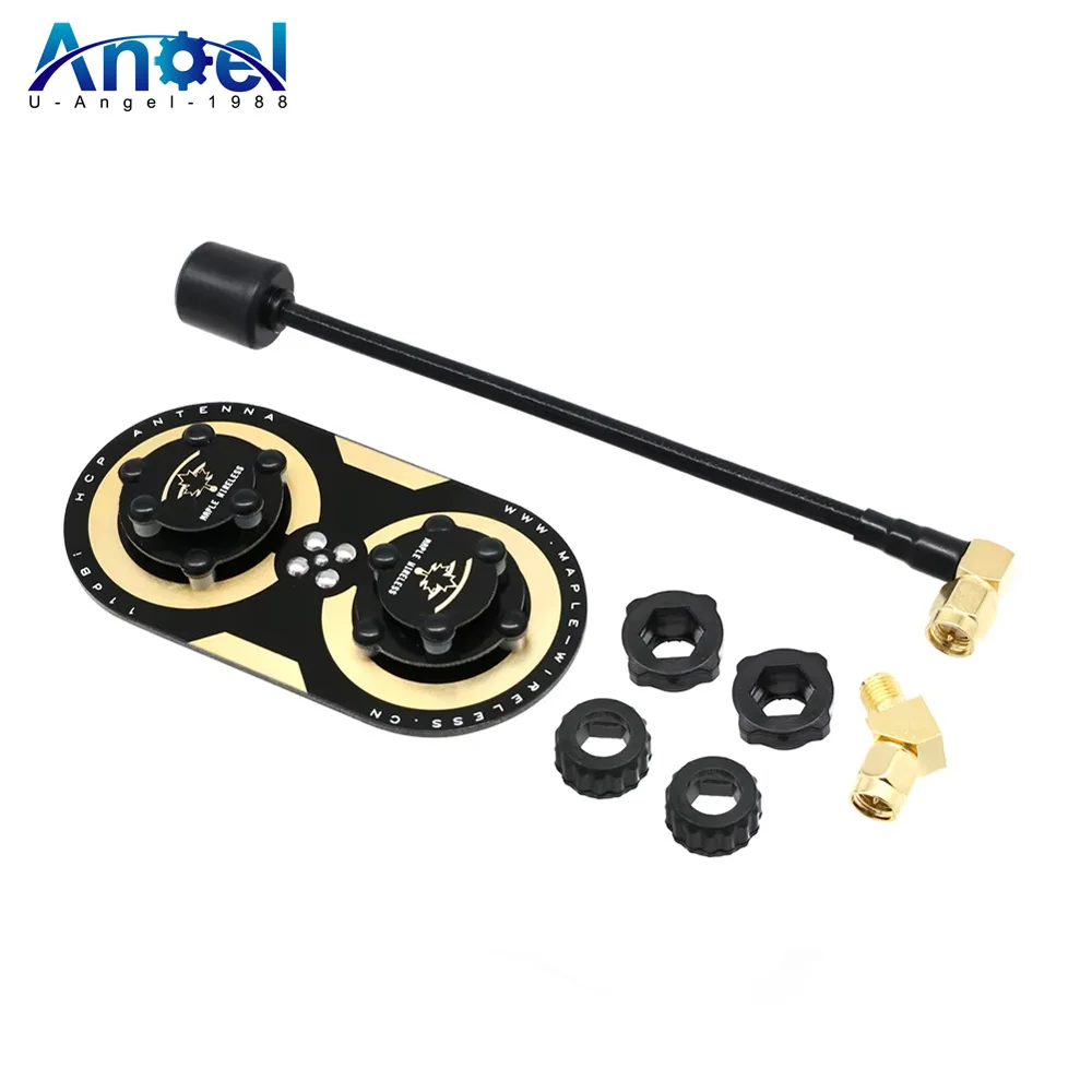 Original Maple Wireless Antenna 11dBi 5.8GHz SMA Circular Polarized FPV Antenna KIT Fatshark SKYZONE Monitor RC FPV Goggles