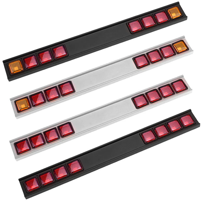 

RC Truck LED Metal High-mounted Taillight Behind Cab for 1/14 Tamiya SCANIA 770S R620 VOLVO FH16 56360 ACTROS MAN TGX Car
