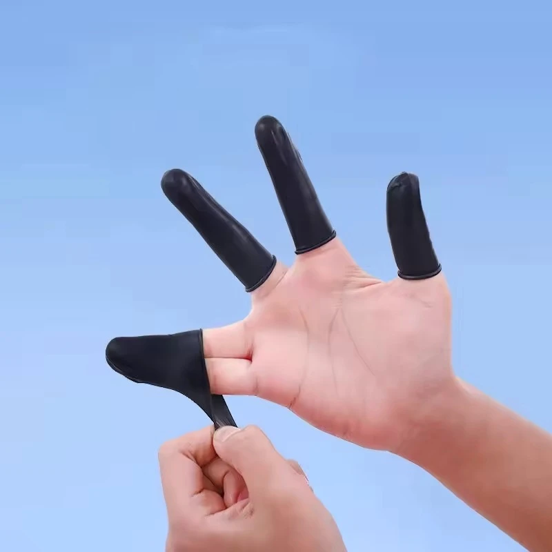 200/400 قطعة المتاح الأسود إصبع المهد الجمال خاص حماية الإصبع سرير الاصبع العمل تنظيف المطبخ غسل الصحون العرض