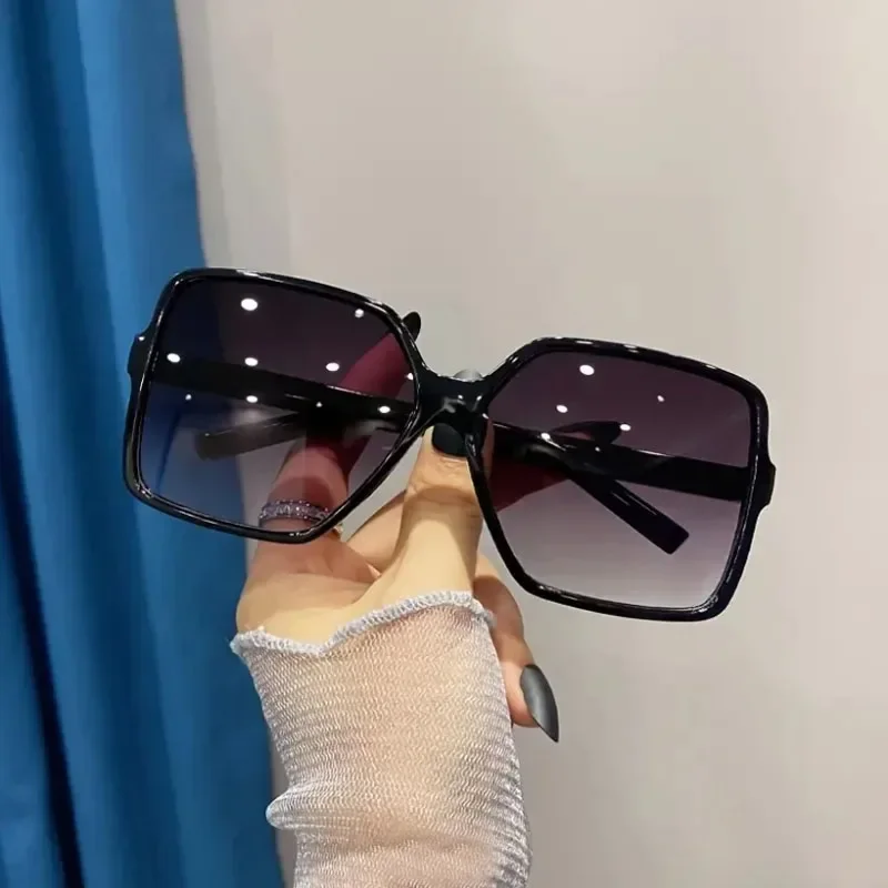 1/5PCS Oversize Square Sunglasses Women Fashion Luxury Brand Personlity Gradient Sun Glasses Female Outdoor Shades Oculos