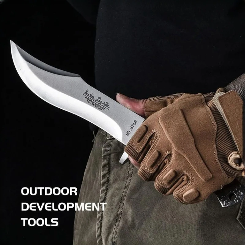 Outdoor Portable Knife Camping Style High Hardness Fruit Knife Outdoor Camping Style Knife Camping Style Sharp Straight Knife