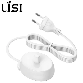 LISI Replacement Charger Base for Oral-B Electric Toothbrushes – Waterproof Inductive Charging Stand (US Plug or USB)