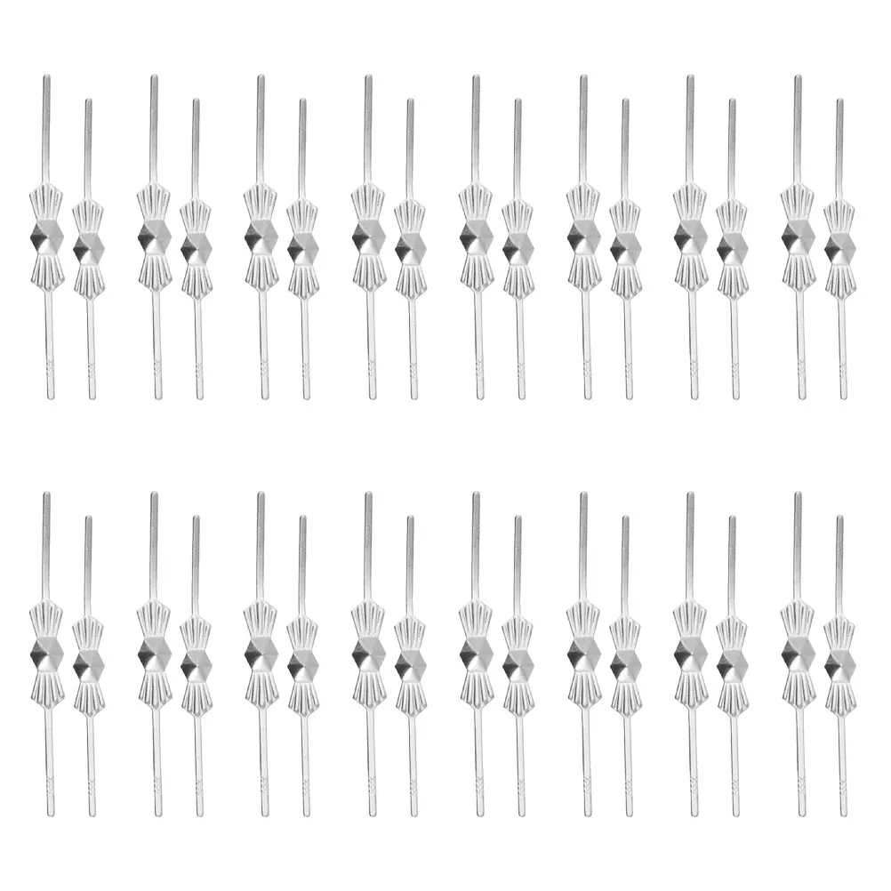 

200pcs Metal Butterfly Clips Crystal Lighting Accessories 40mm Reusable Sturdy Material Versatile Application Night Lamp
