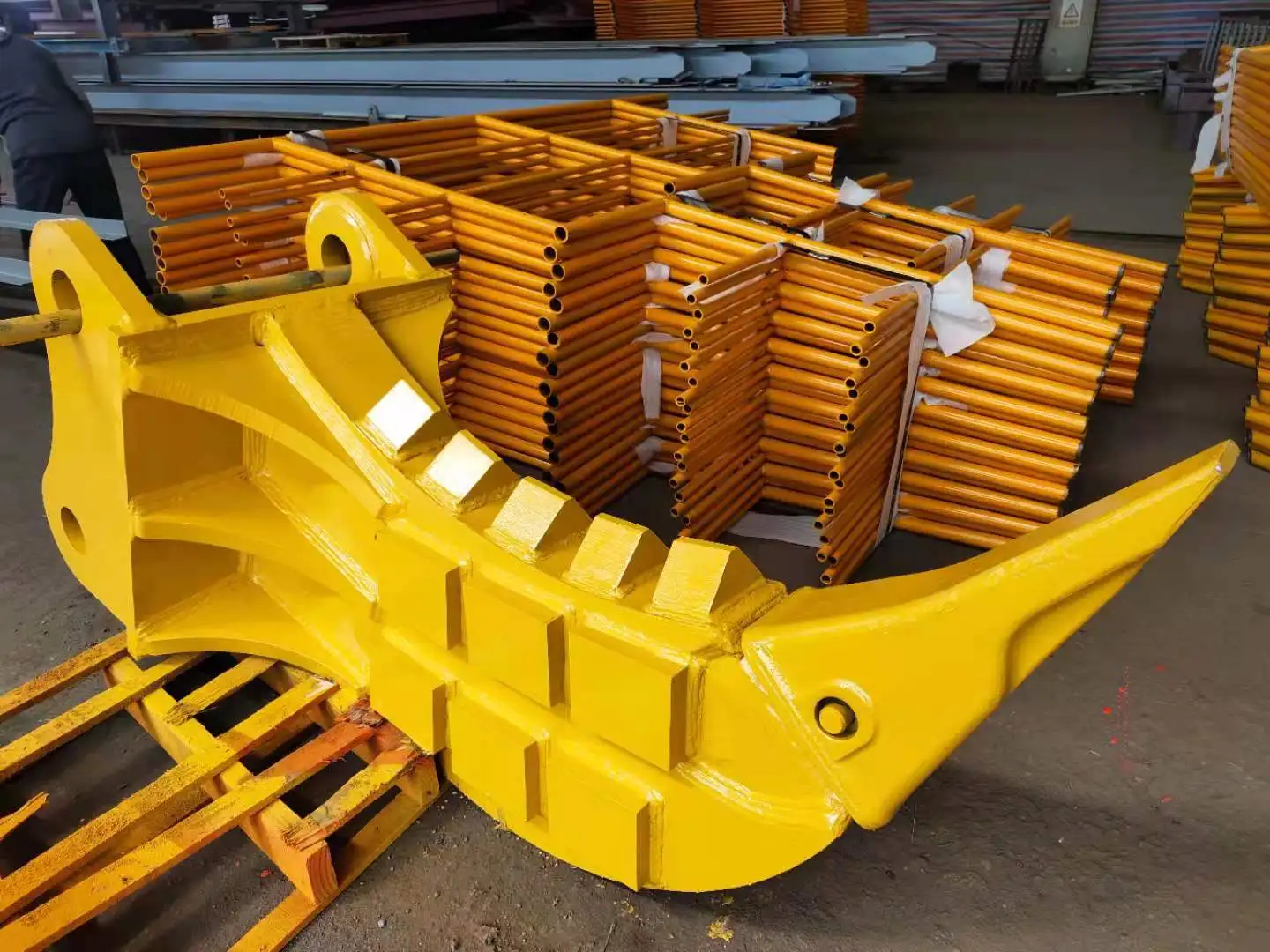 عالية القوة الصلب حفارة الصخور الممزق واحد شرانك مزدوجة شرانك التربة الممزق لبناء التعدين