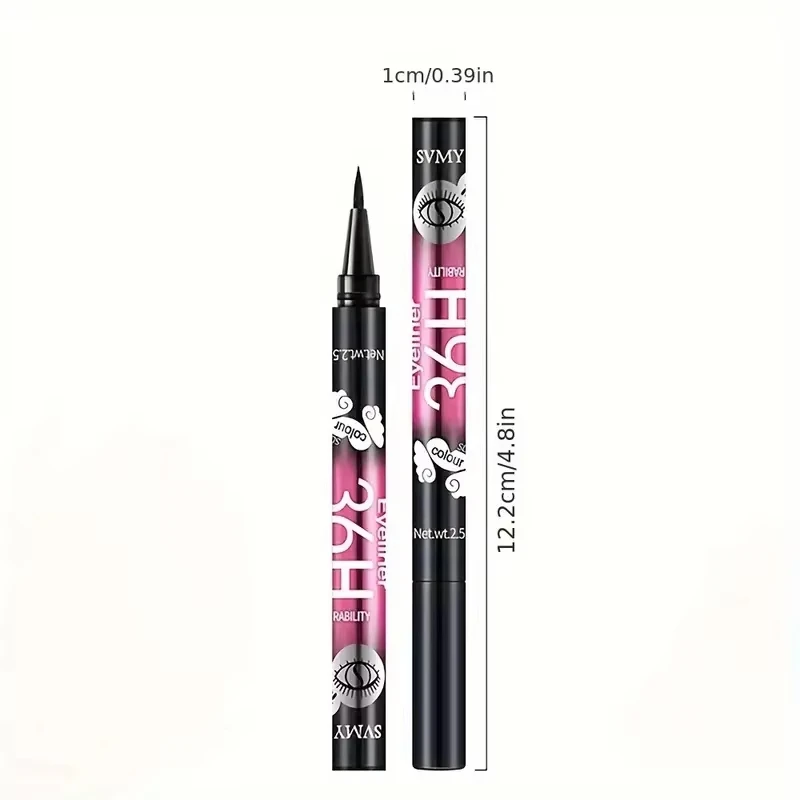 3/5pcs Smooth Liquid Eyeliner Pen Long-lasting Waterproof Non-smudged Black Eyeliner Pencils High Pigmented Punk Eye Makeup