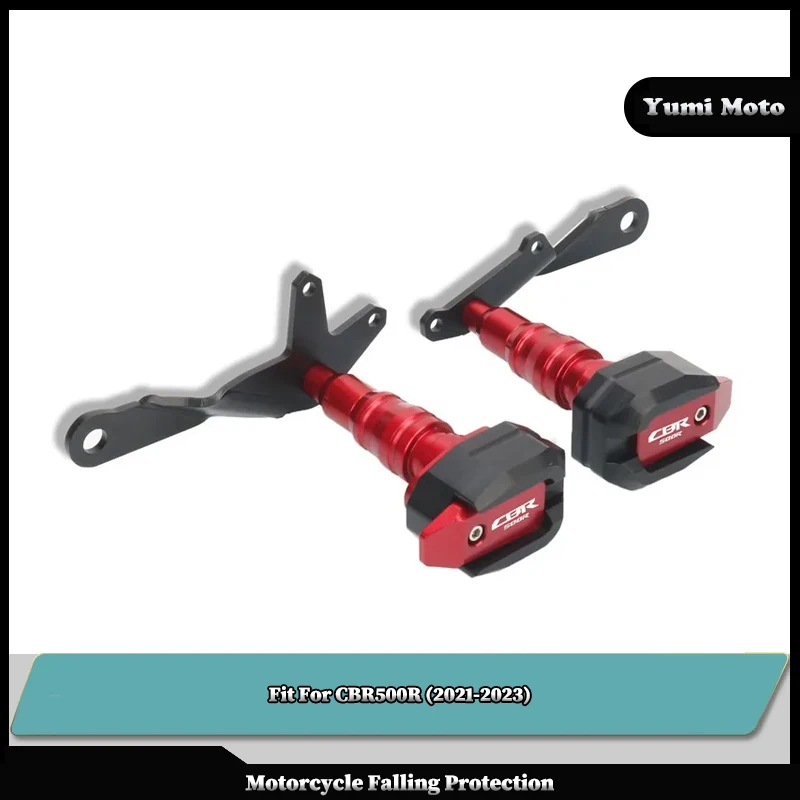 

Защита от падений для мотоцикла HONDA CBR 500R CBR500R 2017-2022 2018 2019: слайдер рамы, защита обтекателя, краш-пады