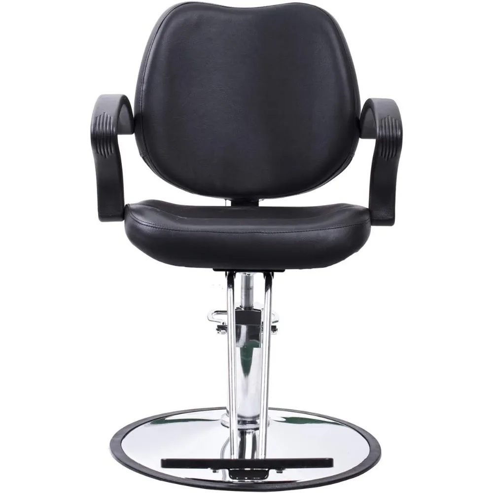 

Salon Style Styling Chair, Beauty Salon Furniture, Barber Chair with Backrest and armrest， Adjustable rotation