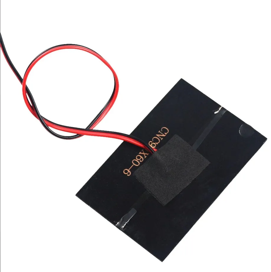 6V Solar Panel With 30 100 200CM Wire Mini Solar System DIY For Battery Cell Phone Charger 0.6W 1W 1.1W 2W 3W 3.5W 4.5W 6W 10W