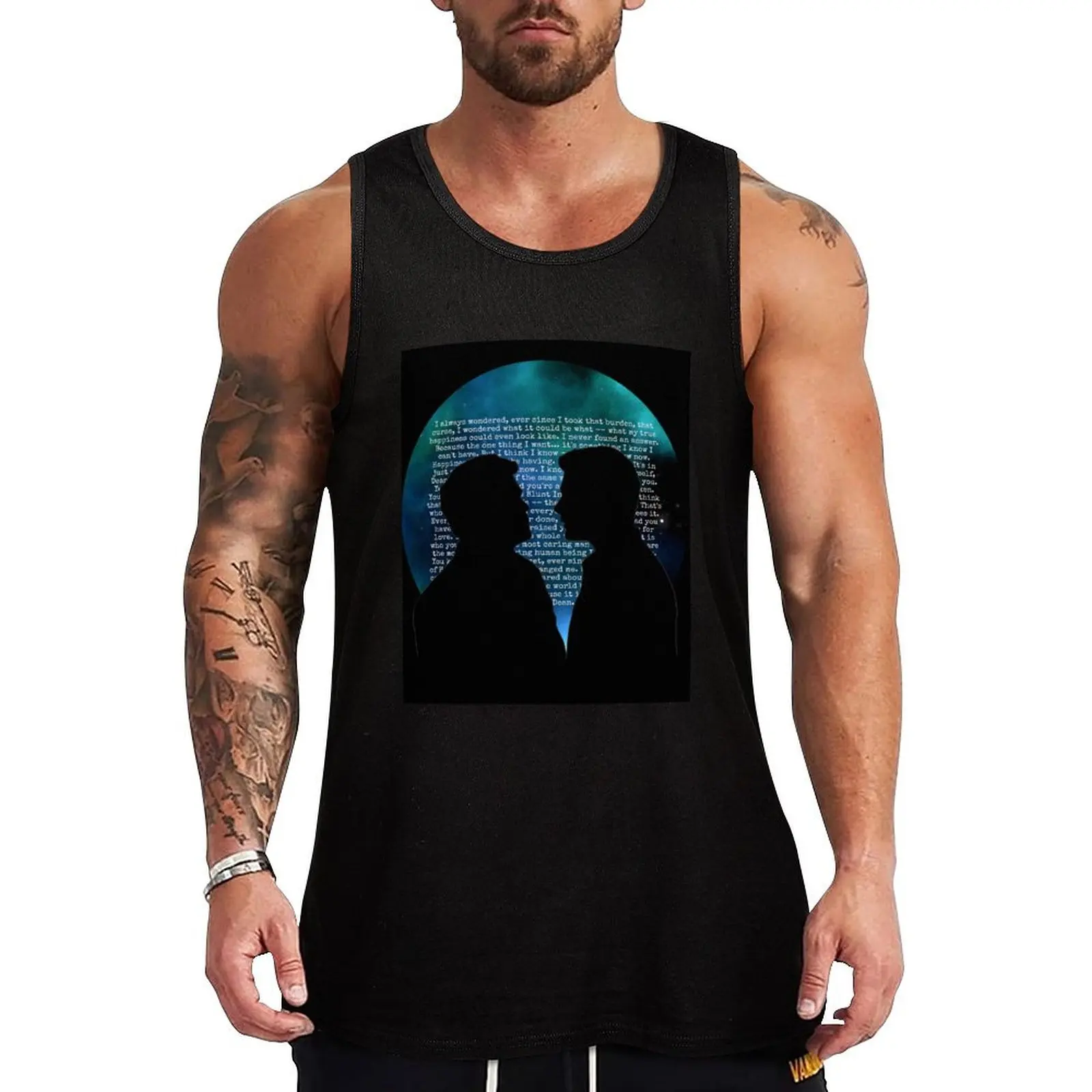 

Castiel′s last words to Dean (15x18) Tank Top Sportswear for men gym shirt men T-shirt Men's gym sleeveless t-shirts for men