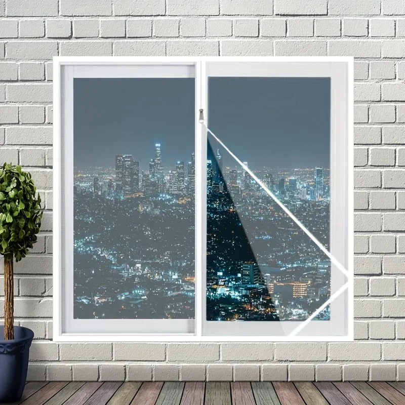 Window insulation film, winter indoor windproof and warm windows, energy-saving transparent film, screen window, door curtain