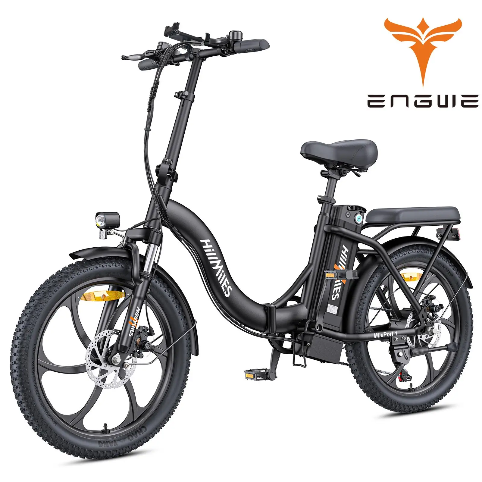 

ENGWE HillMiles MilePort, двигатель 750 Вт, электрический велосипед, аккумулятор 13 Ач, 7-скоростной электрический велосипед для городского и уличного электронного велосипеда, черный