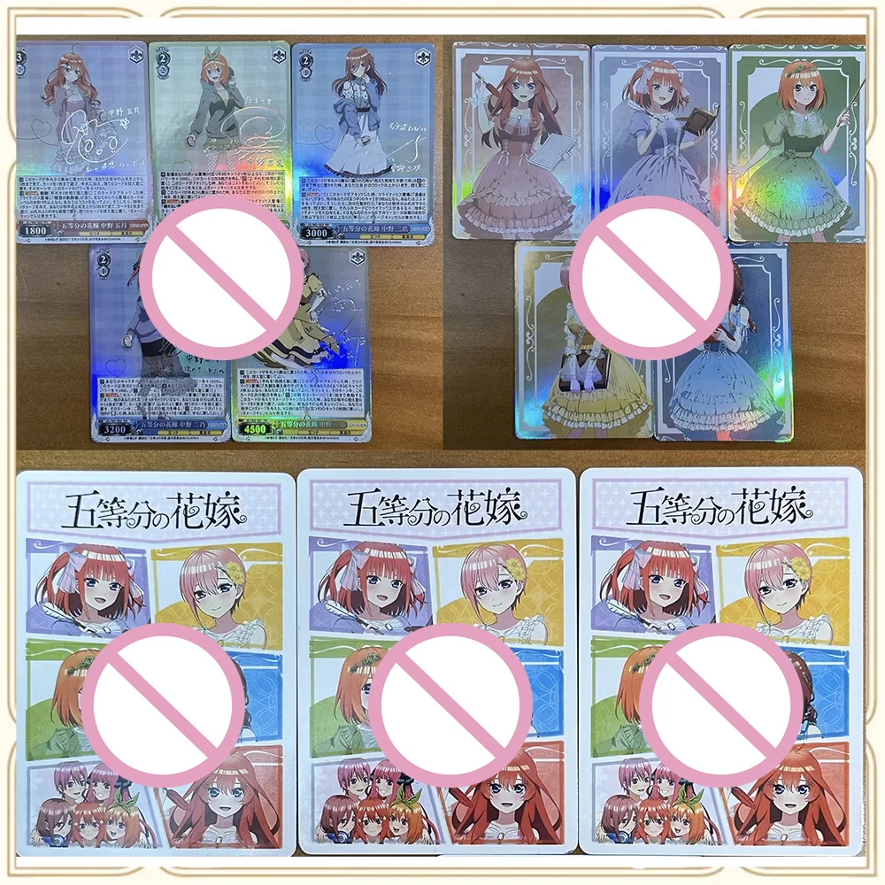 

Аниме Богиня Monogatari Diakkanano DIY ACG Игровая игрушка для мальчиков Коллекционная открытка Рождественский подарок на день рождения Mikuna Kano Itchuki