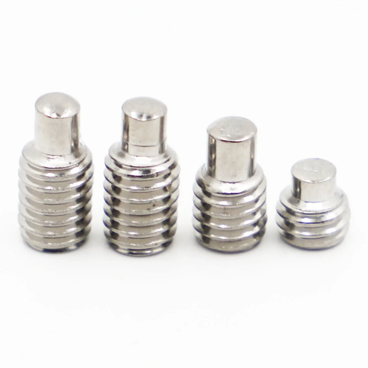 M3 M4 M5 M6 M8 304 Stainless Steel Terminal Grub Convex End Screw Hexagon Socket Set Screws With Dog Point GB97 DIN915