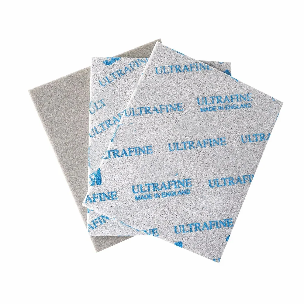 1/5/10 pçs almofadas de espuma de esponja de lixa softback 4-1/2 "x 5-1/2" lixa de polimento de moagem abrasiva super ultra microfino