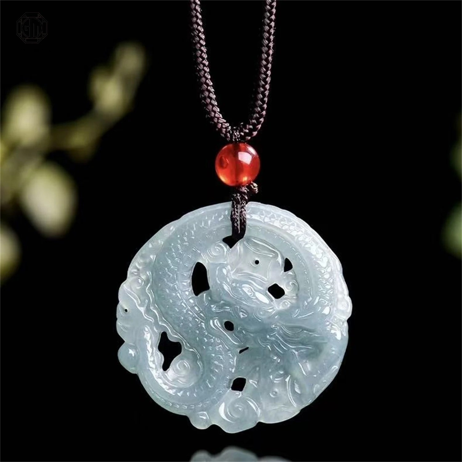 

Натуральный нефритовый кулон-плакетка «Синий водный дракон» класса А для бизнеса, процветания, богатства и успеха, унисекс, ювелирное украшение из драгоценного камня