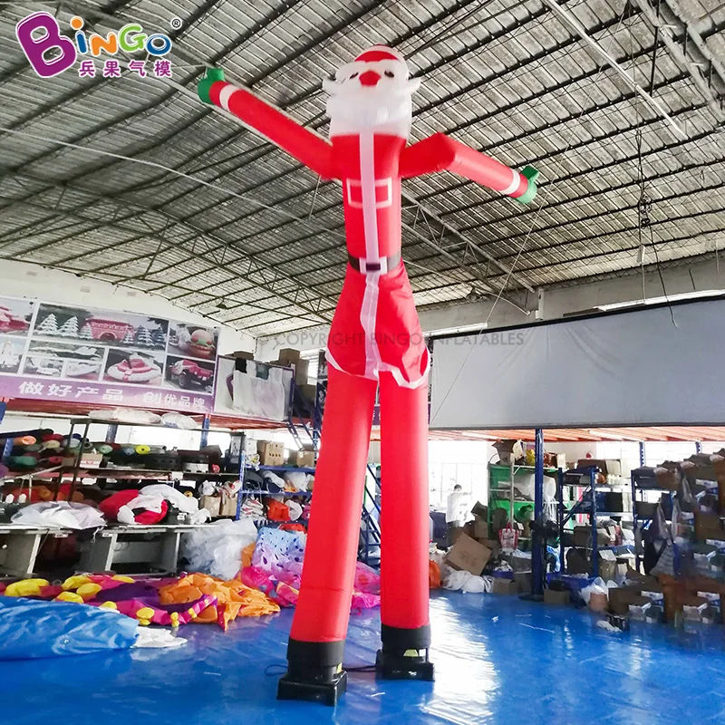 6mH Inflatable Christmas Air Dancer Inflatable ของเล่น Inflatable ตกแต่งคริสต์มาสกลางแจ้งสําหรับขาย-ของเล่น