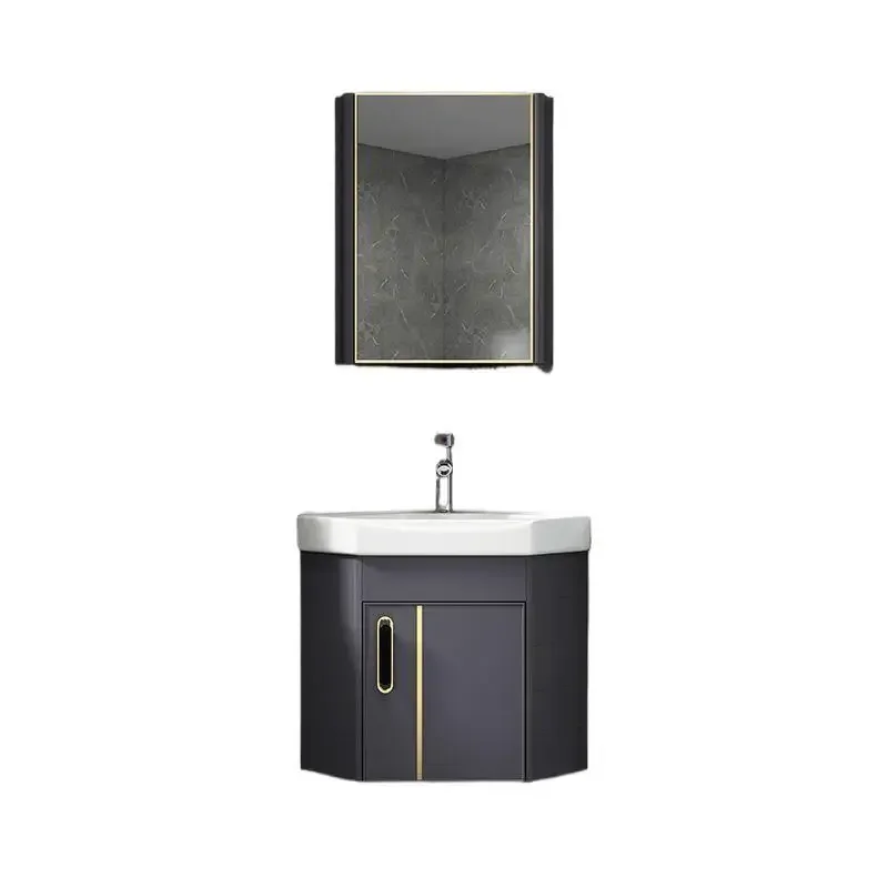 벽걸이형, 소형 아파트, 삼각형, 세면대 캐비닛, 조합형, 욕실