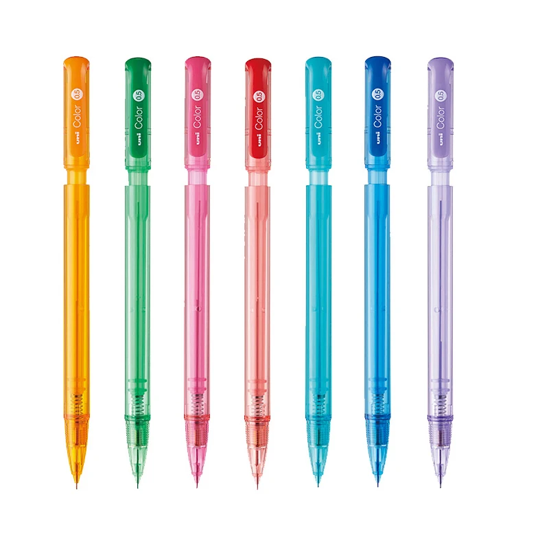 Japan Uni Nano Dia Farbe 0,5 0, 5-202ndc farbige Druck bleistift leitungen füllt 0,7mm Schreib zubehör 202ndc nach