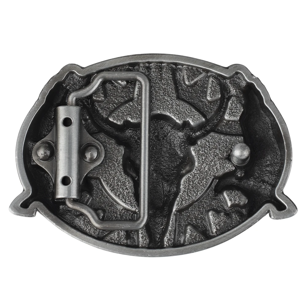 Men's Cow Head Belt Buckle