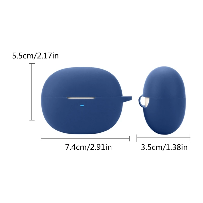 Funny Silicone Cover Soft Cover Earphone Sleeve Easy to Use Earbud Cover Soft & Comfortable Earphone Case For Baseus AirGo AS01